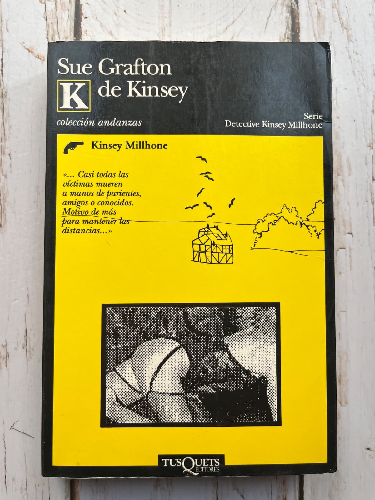 K de Kinsey — Sue Crafton, libro usado