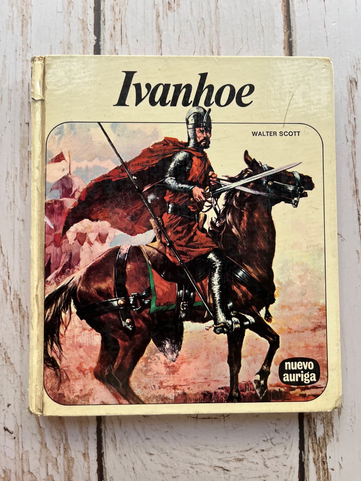 Ivanhoe / Editorial Nuevo Auriga / 1978 / ilustrado — Walter Scott, libro usado