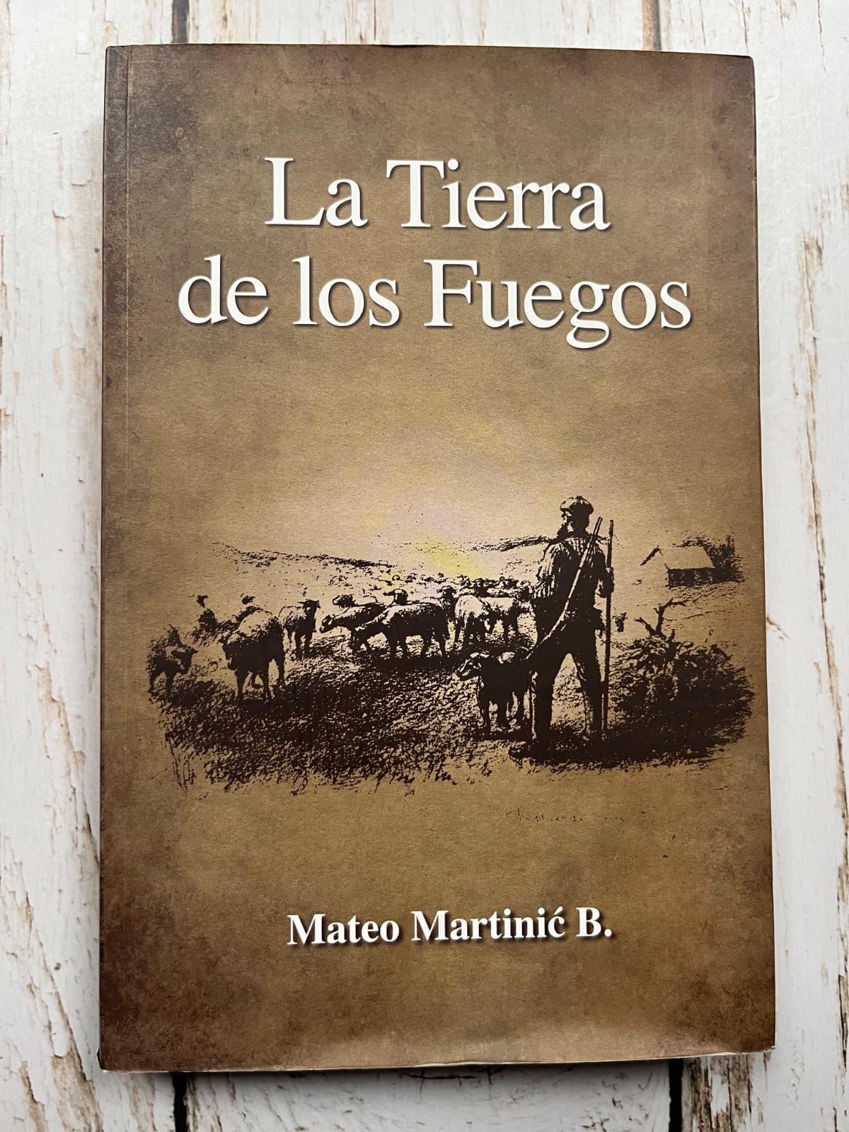 La tierra de los Fuegos — Mateo Martinić B., libro usado (foto 1 de 6)