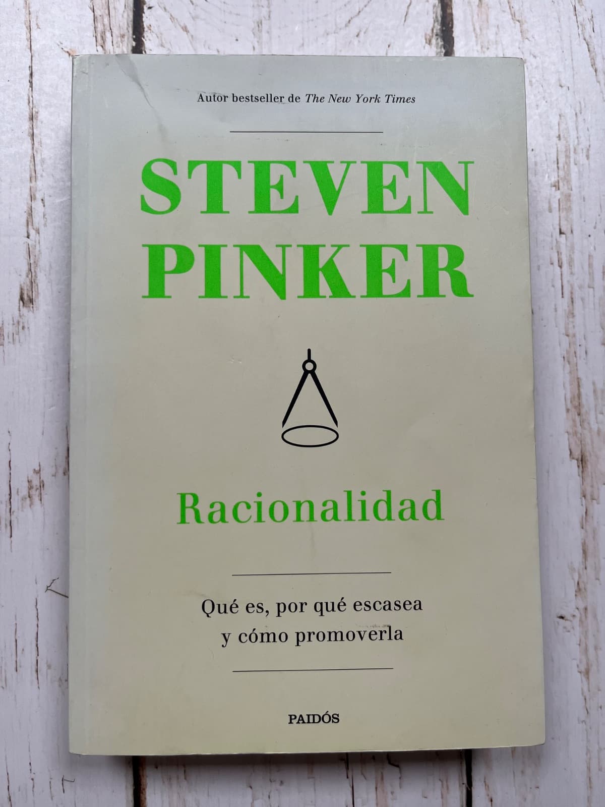Racionalidad — Steven Pinker, libro usado (foto 1 de 6)