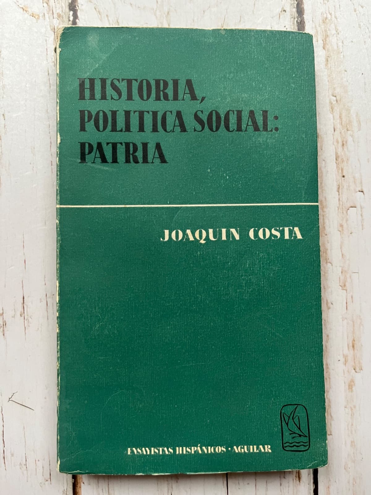Historia, política social: Patria — Joaquín Costa , libro usado (foto 1 de 6)
